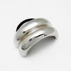 Vintage stil legering konkav hår slips geometrisk design legering dekor elastisk hår ring kvinner hestehale holder hår tilbehør
