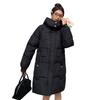 Women's cotton clothes winter clothes, new thin medium and long styles, large size loose casual cotton-padded clothes jacket over the knee