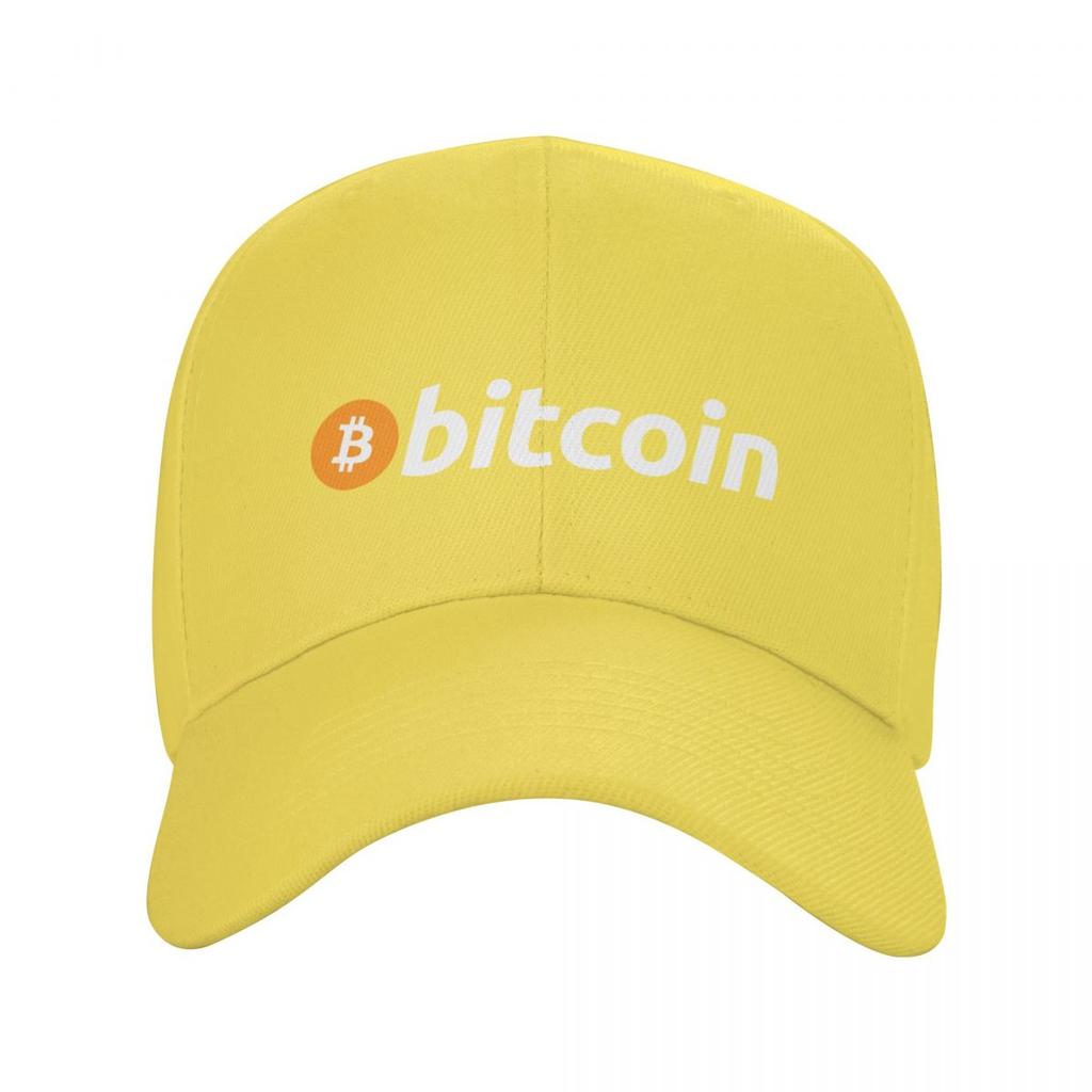 Boné de beisebol clássico Bitcoin O original para mulheres unissex respirável BTC Crypto Coins Dad Hat Sports