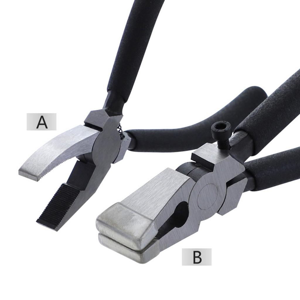 Glass Running Pliers Cutter Tool Nippers High Carbon Steel Breaking Cutting