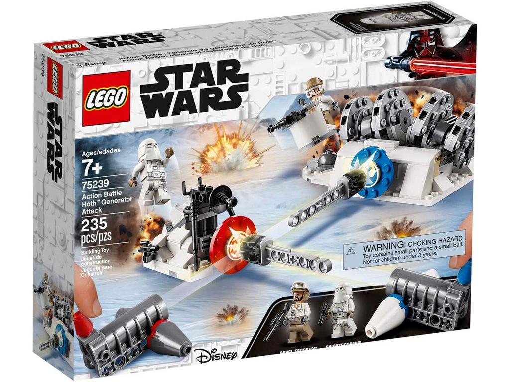 LEGO Star Wars Action Battle Hoth(TM) Attack 75239 Building Blocks Toy for Boys