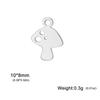 5 pieces/pack Mini Cat Flower Jewelry Owl Cherry Star Heart shaped Bow Stainless Steel Pendant DIY Necklace Bracelet Jewelry