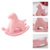 Creative Ceramic Rocking Horse Figurine Exquisited Design Animal Decoration Adds Charm To Any Room