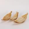 Eco Bamboo Platter Boat Shaped Serving Bowl for Sashimi and Snack Service in Style