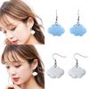 Damen Form Ohrringe Mädchen Harz Ohrhaken Legierung Stecker Ohrring Schmuck Feiertag Geburtstagsgeschenk