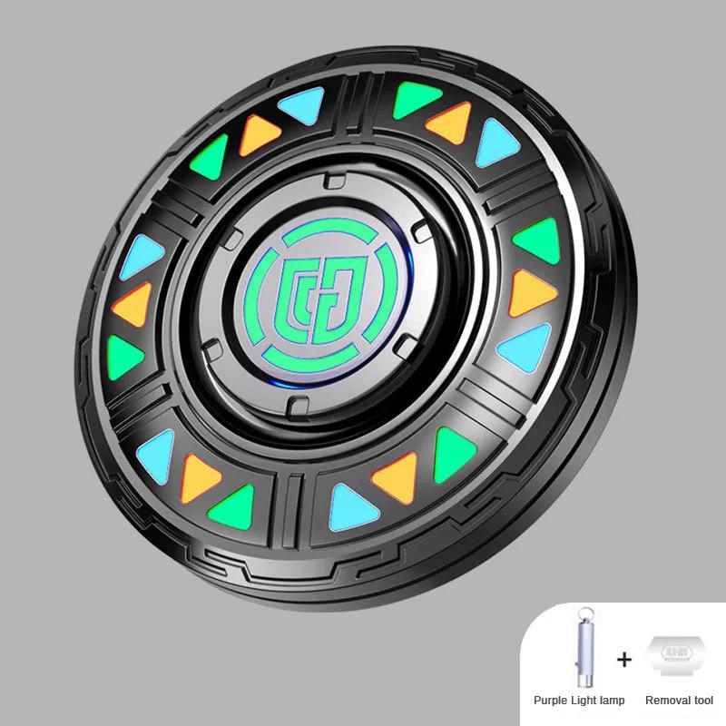 

Fidget Spinner Ratchet Wheel Magnetic Push Coin 3in1 Haptic Antistresse Сенсорная игрушка Светящаяся крутая штука Светящееся снятие стресса