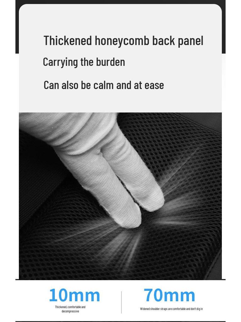 Men's High-Capacity Laptop Backpack for Fashionable Business Travel and Commute