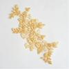 10Pcs Floral Lace Applique Pair Embroidery Flower Patch Sew On Lace Motif For Wedding Dress Garment Decoration