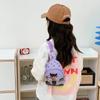 Ne Zha 2 Children Fashion Cartoon Crossbody Bag Polyester Material Outing School