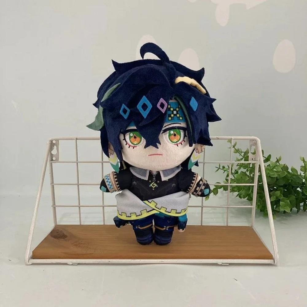 Genshin Impact Plush Dolls Wriothesley Furina Lyney Kaveh Neuvillette Kinich Citlali Kazuha Albedo Tighnari Anime Stuffed Toys
