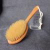 Large Beech Wood Bath Brush with Hog Bristles for Body and Dry Brushing