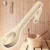 Water Dipper Spoon Sauna Ladle Bath Accessory Handmade Ergonomic Practical Wooden