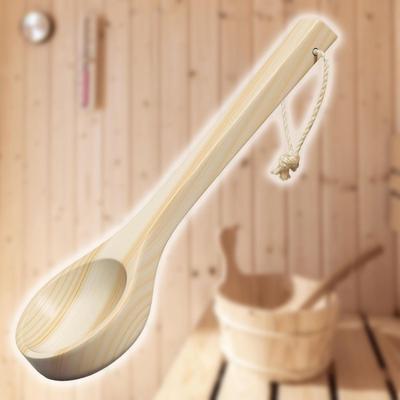 Wasserschöpfkelle Sauna Schöpfkelle Badezimmerzubehör Handgefertigt Ergonomisch Praktisch Holz