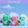 Adorable Plush Cartoon Dinosaur Music Keychain Pendant Soft Toy For Kids And Adults