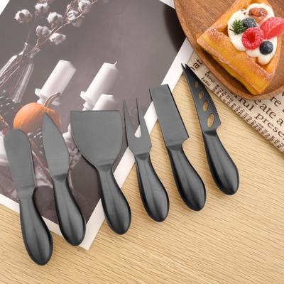 Coltello da formaggio opaco Strumenti di cottura Posate in acciaio inossidabile 1 pezzo Utensili da cucina multifunzione per formaggio mini forchetta coltello posate