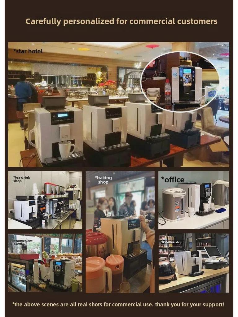 Kalerm 1602 Fully Automatic Coffee Machine for Home or Small Office
