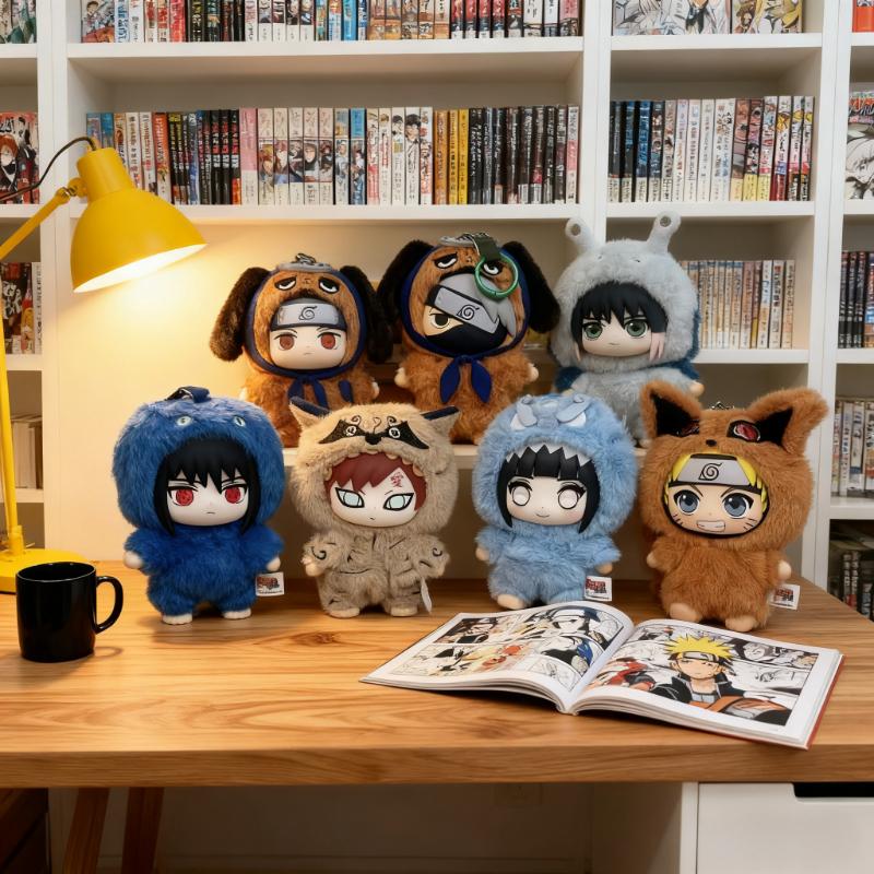 Eaki Naruto Shippuden Party Series  Original Plush Figurine Ornament Uzumaki Stuffed Shippuden Naruto Plaything Collection Present
