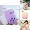 Adorable Bubble Tea Boba Cup Plush Pillow Cushion For Cozy Softness In 4 Sizes