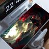 Samurai Warrior Mouse Pad Gamer Computer Accessories Keyboard Table Mat Large Hybxaxc Company Gaming Laptop Desk Accessory Pc