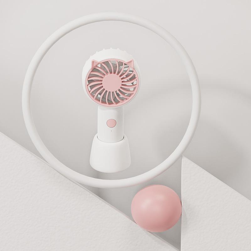 

Rechargeable Portable USB Handheld Fan for Baby, Dorm, Outdoor, and Gift Use 132*60*32 mm світло-зелений колір