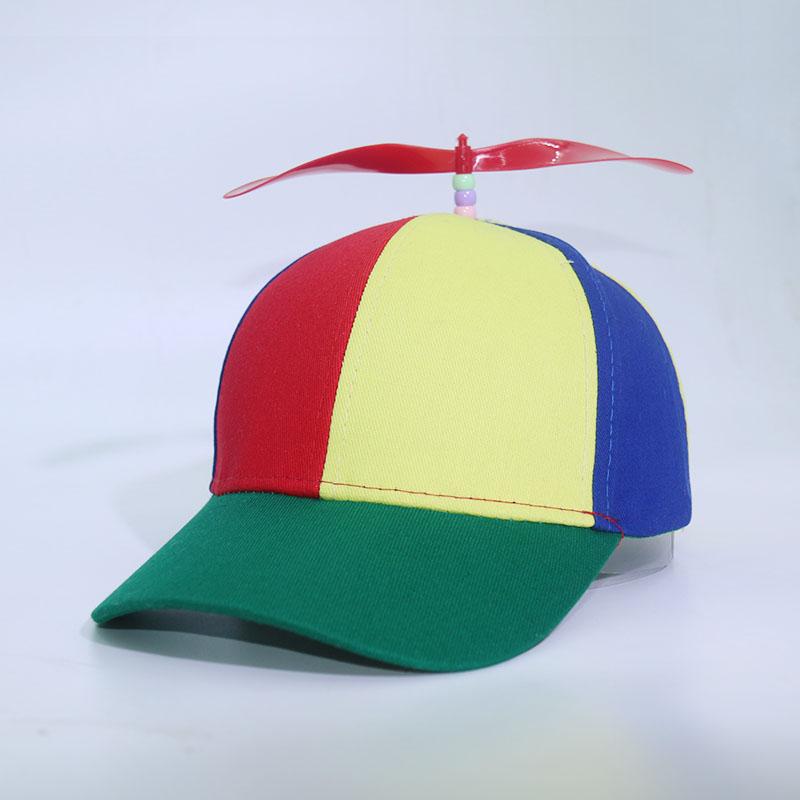 Funny Snapback Hat Helicopter Propeller Adventure Dad Hat Rainbow Bamboo Dragonfly Baseball Cap For Adult Kids Boys Girls