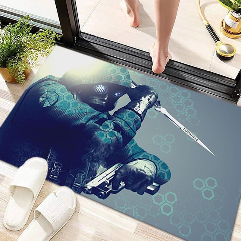 Sci-Fi game Resident Evil, Umbrella Corporation, soft carpet, home living room, office chair pad, door mat, door mat carpet U6