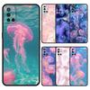Phone Case For OnePlus 15 13 12 11 10 9 8 7T Pro 13T 13R 12R 10R 9RT 8T Nord 2T CE 2 3 5G Lite Soft Cover Pink Jellyfish Oceanic