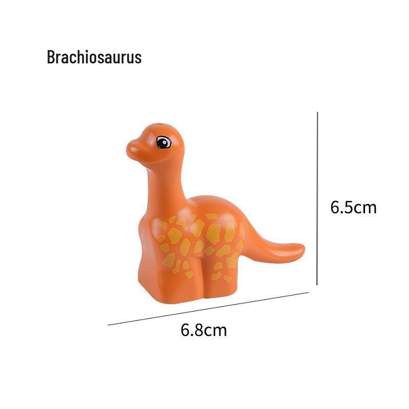 Compatible Large Bricks: Animal Accessories & Educational Building Blocks for Children - Ocean & Forest Themes