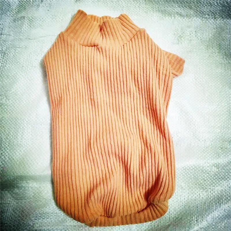 

Winter Pet Dog Shirt Puppy Cat Small Dog Clothes Pajamas Yorkshire Pomeranian Poodle Bichon Schnauzer Pet Clothing Coat Outfit XL оранжевый