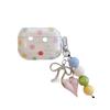 Clear and playful color cute polka dots for AirPods protective case Pro protective case AirPods1 earphone case