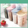 Containers 4x Cereal Dispenser Dry Food Storage Kitchen 25l Clear With Lid Pour
