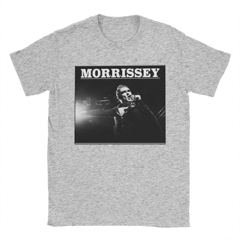Herren Damen T-Shirt Morrissey Designs Britischer Sänger und Songwriter T-Shirts Mode Sommer T-Shirt Y2K Baumwoll-Tops Geschenk