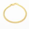 Fashion 18K Gold Plated DIY Bracelet 5M Side Hand Chain Jewelry for Women