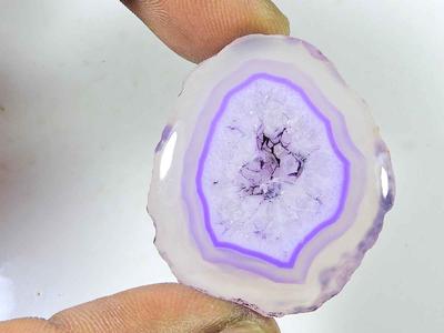 68Cts. Dyed Druzy Agate Fancy Healing Crystal Cabs Loose Gemstone 32X38 MM SK-2278
