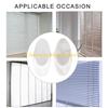 F26C 8 Pack Plastic Vertical Blinds Cord Handle Roller Blind Pull Beads Chain Suspension Pendants for Curtain Cord Weight