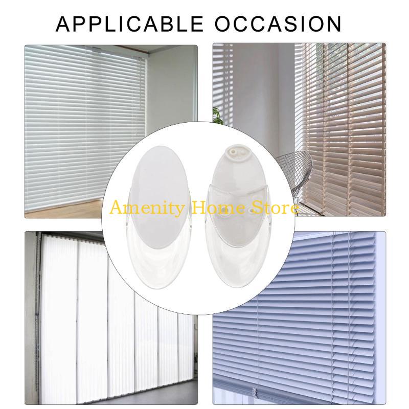 F26C 8 Pack Plastic Vertical Blinds Cord Handle Roller Blind Pull Beads Chain Suspension Pendants for Curtain Cord Weight