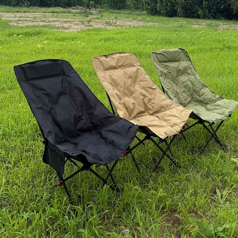 Регулируемый на четыре скорости уличный стул-луна: Мягкий, Складной, Влагостойкий туристический коврик