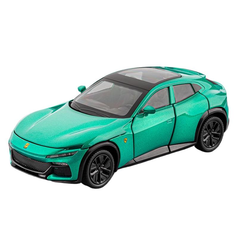 1/32 Volkswagen Purosangue SUV Legierungsmodell Auto Spielzeug Diecasts Metallguss Sound und Licht Auto Spielzeug für Kinder Fahrzeug