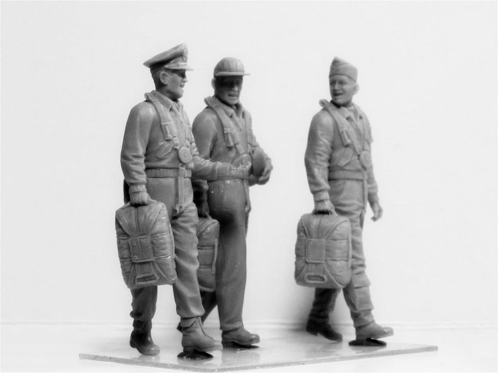 ICM USAAF Pilot Set Plastic Model 32104 1/32 1941-1945