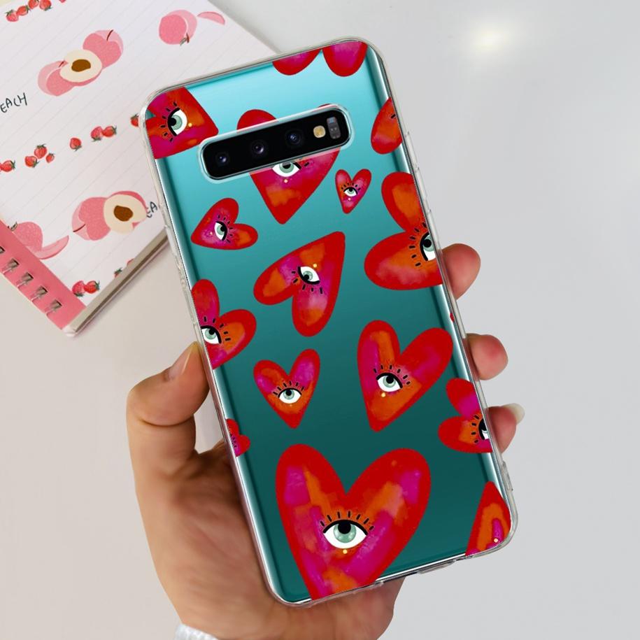 For Samsung Galaxy S10 Lite Plus Case Lovely Astronaut Soft Silicone Phone Cover For Samsung S10 Plus S10e Funda S10+ S 10 Coque