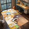 Pokemon Anime Rug Carpet Large Area Rug Non Slip Washable Floor Mat Gamer Room Bedroom Home Decor -QJY