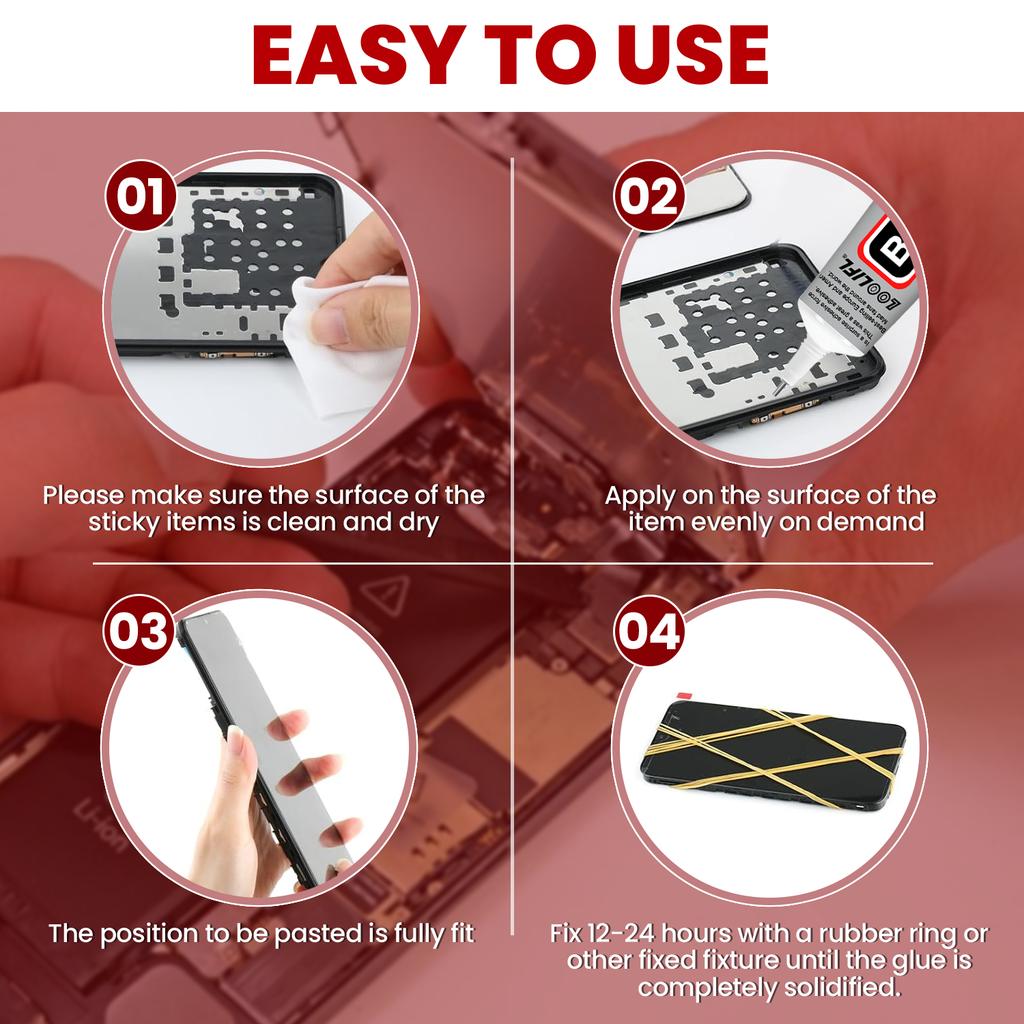 B7000 Multi-Purpose Industrial Adhesive for Mobile Phone Repairs, DIY Rhinestone Jewellery Crafts, Mobile Case Repairs Specialised Liquid Super Glue