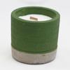 Scented Candle Sea Moss And Herbs Wooden Wick