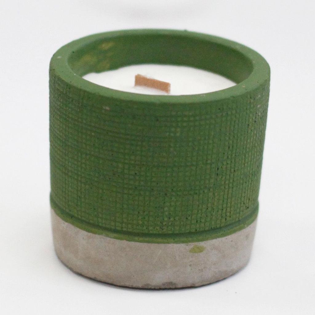 Scented Candle Sea Moss And Herbs Wooden Wick