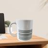 330ML High-end Coffee Mugs Hiddens Message Mug Microwave-Safe Drinkware Ergonomic Handle Ceramic Kitchen Hidden Message Coffee