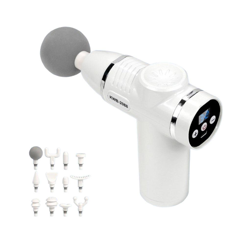 32 Speeds Fascia Massager LCD Display Body Massager Portable Muscle Relaxation Tool  Office