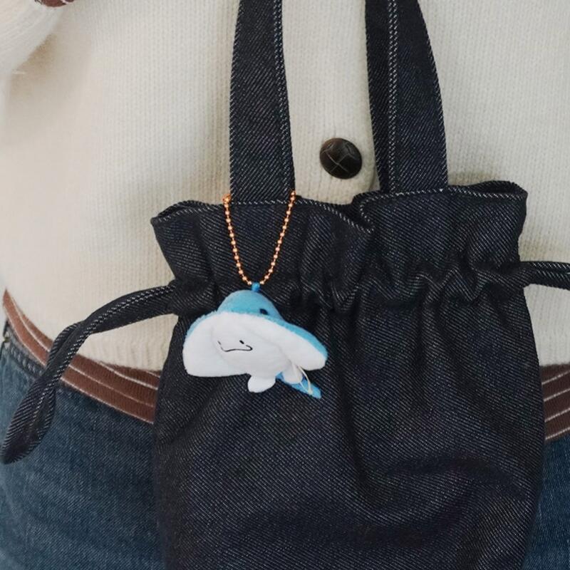 Amuse Gaori Sea Animal Doll Keychain Genuine White Charm