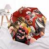 Knight- Automatic Opening and Closing, 8-rib Structure Portable Umbrella, Suitable for Men and Women In All Seasons - Perfect Gift for Holid