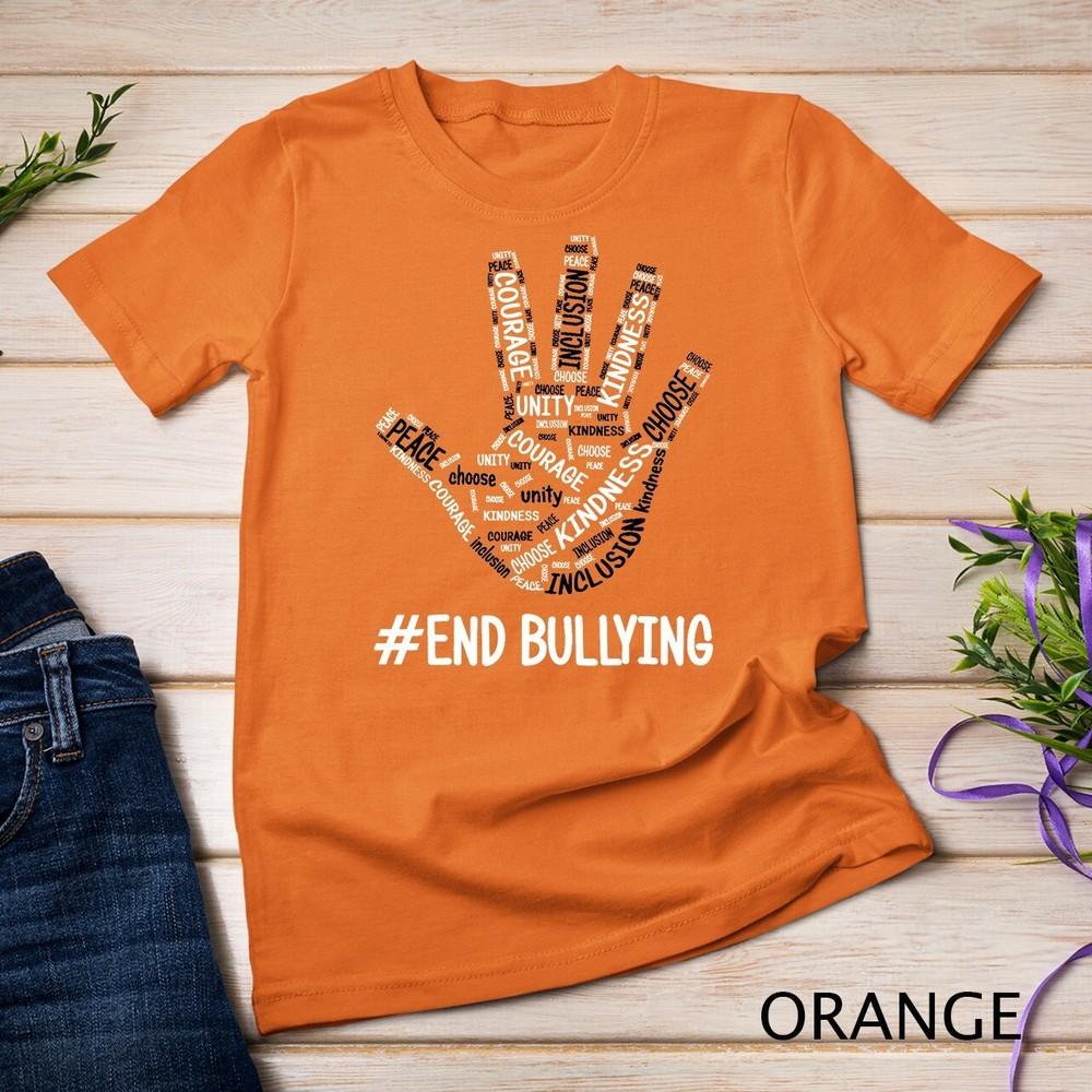 

Quote - Unity Day Orange Kids Anti Bullying Love Sign Language Unisex T-shirt 3XL