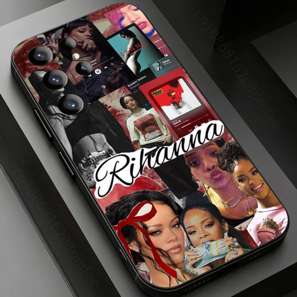 

BADgalriri R-Robyn R-Rihanna Fenty Phone case for Samsung Galaxy S24,25,26,23 22,21,S20 Plus Ultra FE soft fundas cases Samsung S25ULTRA
